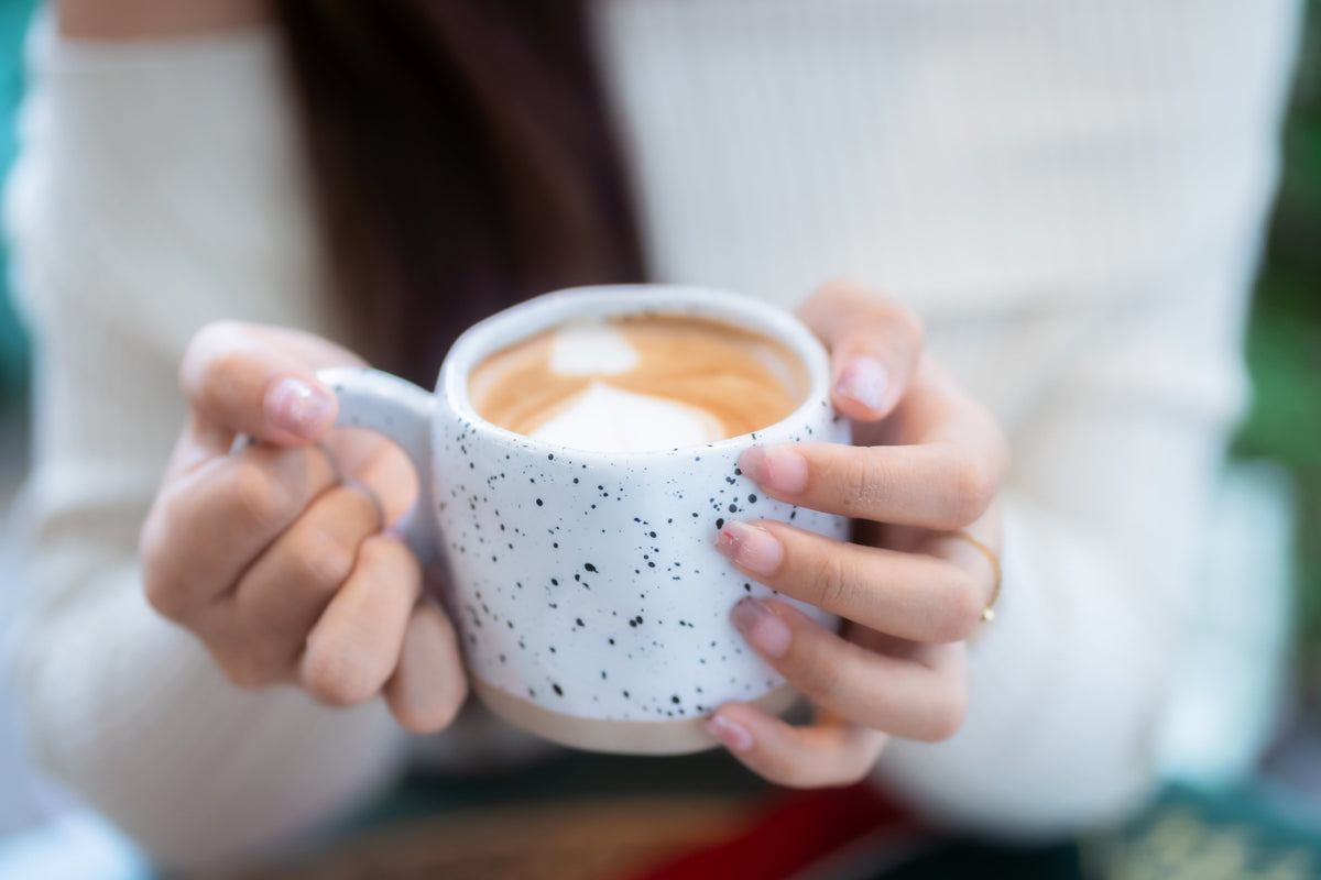 A café at home: pumpkin latte, chai and hot chocolate for autumn evenings