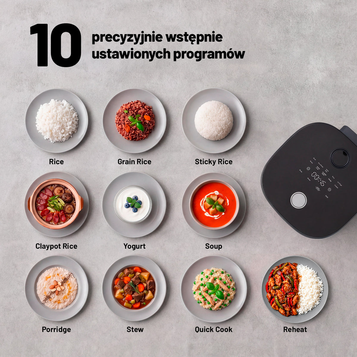 Lauben Glass Rice Cooker 1600AT