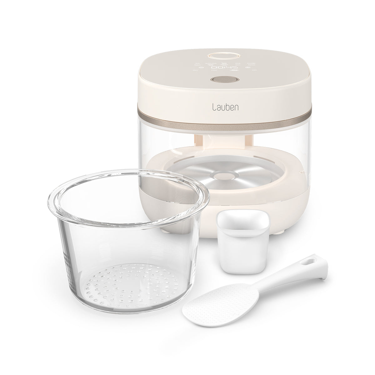 Lauben Glass Rice Cooker 1600WT