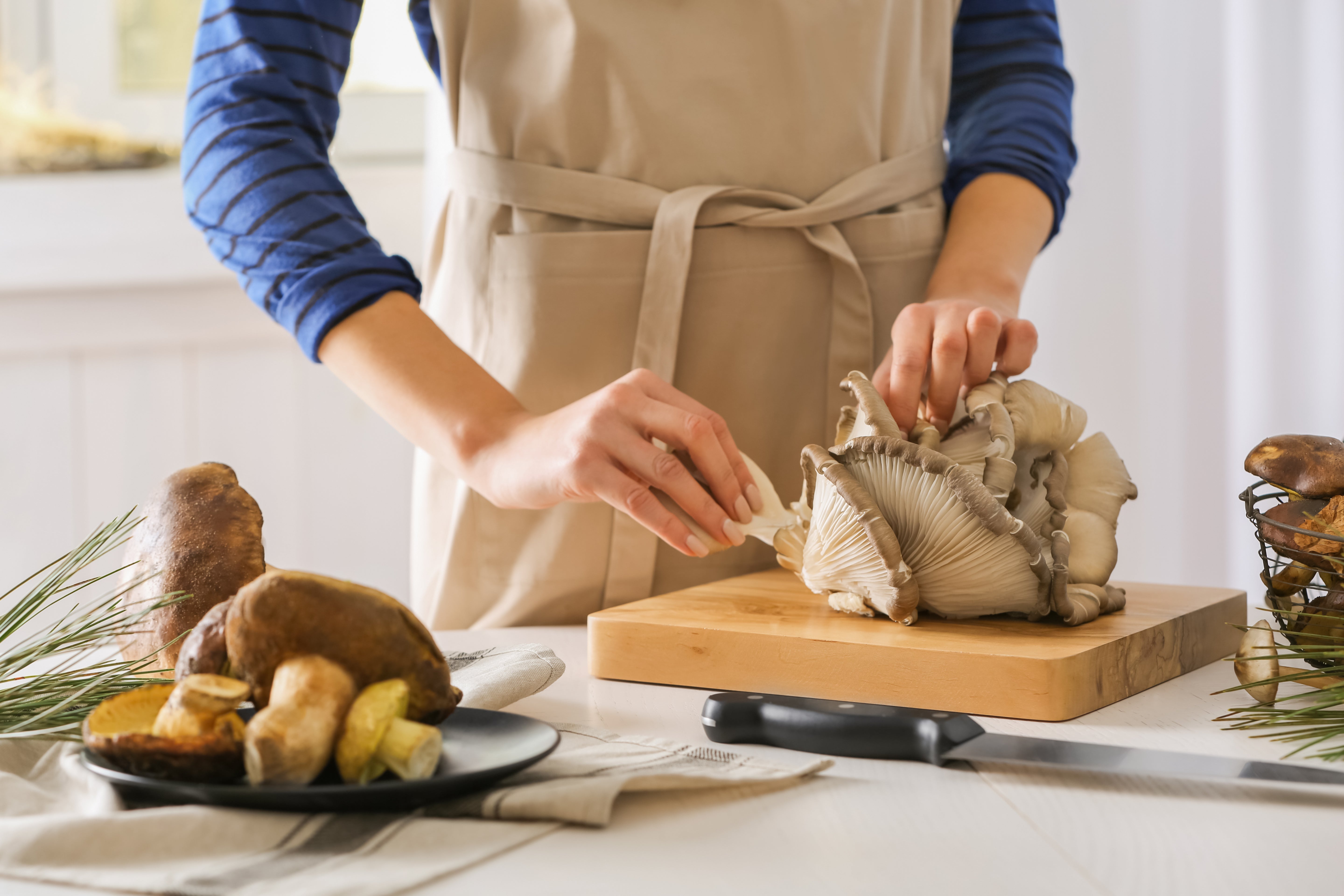 Mushroom season is peaking, or 3 recipes that don't keep you at the stove