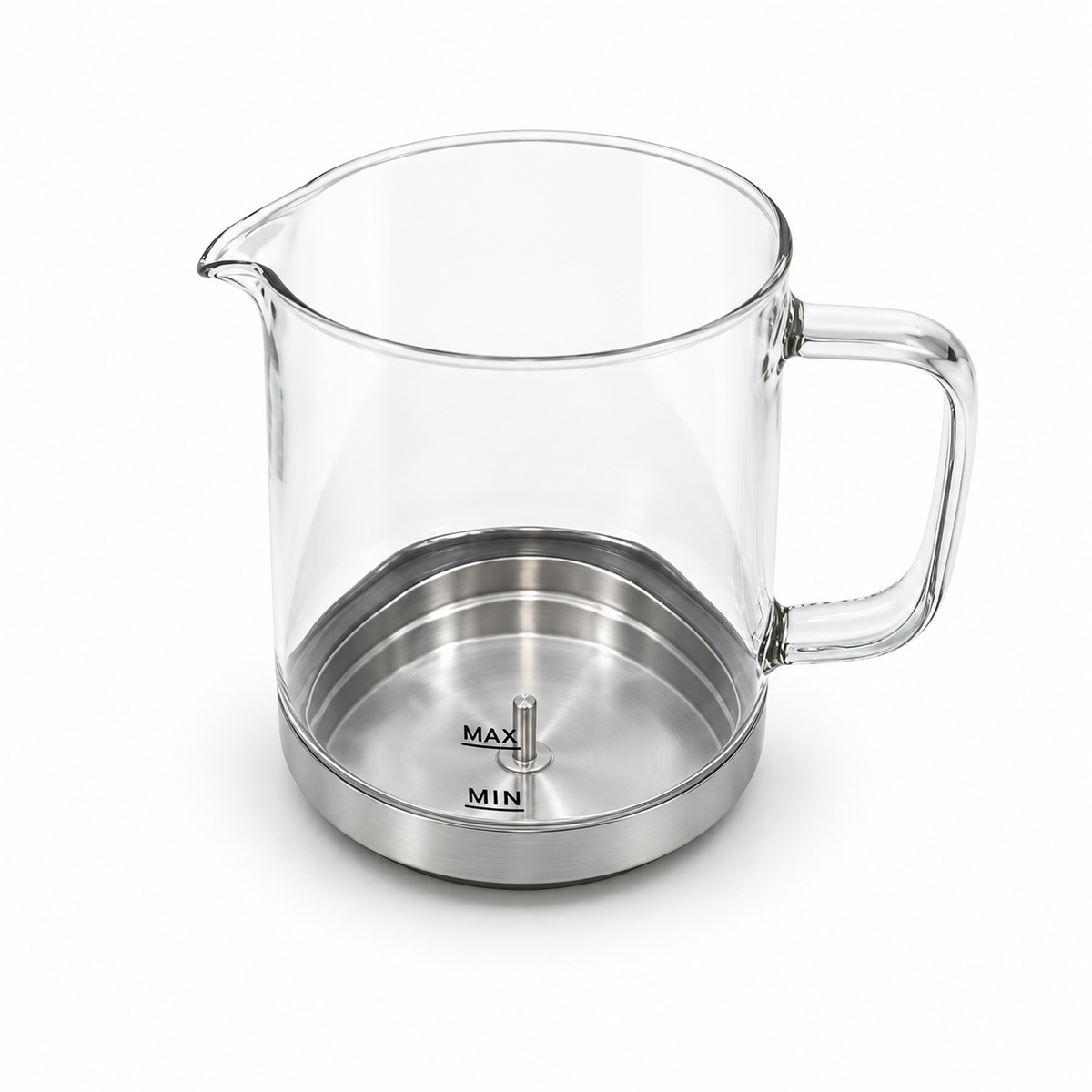 Lauben Glass Milk Frother Jug 600BG